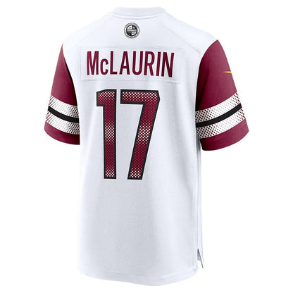 W.Commanders #17 Terry McLaurin Player WHITE Game Football Jerseys