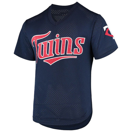 Custom Minnesota Twins 2002 Cooperstown Collection Mesh Batting Practice Baseball Jersey